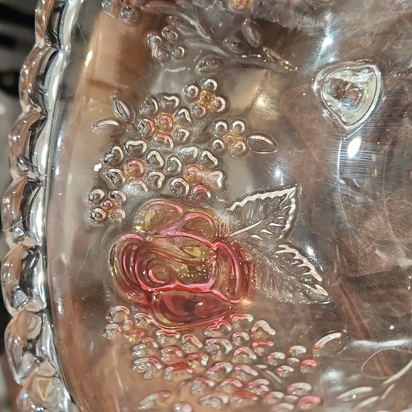 Rose serving bowl - Picture 5 of 6